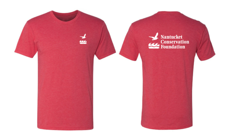 Short Sleeve Red T-Shirt with NCF Logo on Front and Back