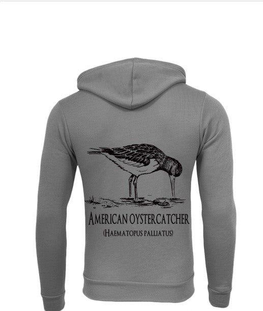 Oystercatcher Zip Sweatshirt NantucketConservationFoundation