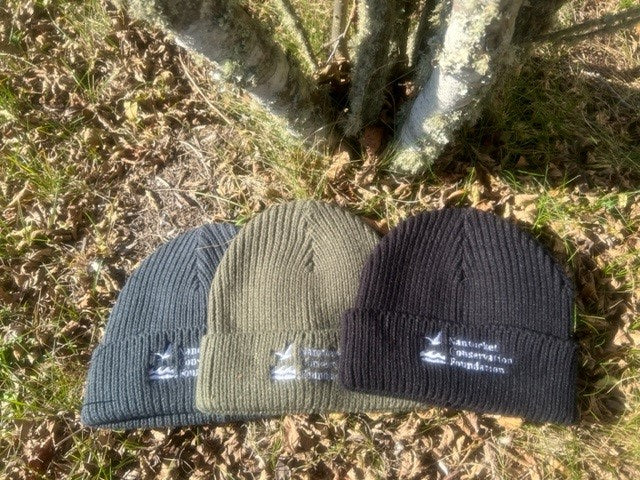 Winter Hat with Nantucket Conservation Foundation and Logo on Brim