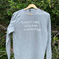 Long Sleeve T-shirt with NCF Properties listed on Front and Logo on Back