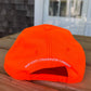 Baseball Hat 6-panel in Blaze Orange with NCF logo