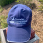 Baseball Hat Blue Microfiber Performance Hat Royal with White Trim