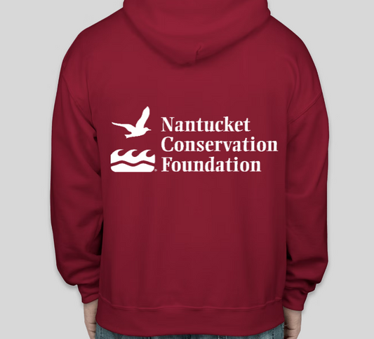 Nantucket Cranberry Zip-up Hoodie